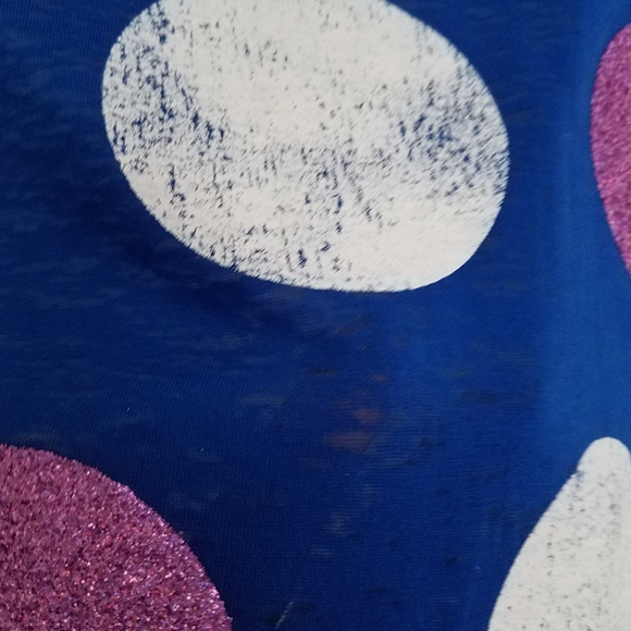 Justice Girls Polka Glitter Dot Tank and Top 20 - Picture 2 of 7